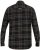 D555 Destin Checked Long Sleeve Shirt Black/Tan Check - Skjorter med lange ærmer - 