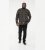D555 Destin Checked Long Sleeve Shirt Black/Tan Check - Skjorter med lange ærmer - 