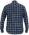 D555 Luton Checked Flanell Shirt Navy - Skjorter - Skjorter til store mænd 2XL- 8XL