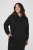 Kaffe Curve Annita Sweatshirt Black - Hættetrøjer - 