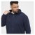 North Latitude Full Zip Hoodie Navy - Trøjer og hættetrøjer - Trøjer og Hættetrøjer i store størrelser - 2XL-14XL