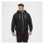 North Latitude Cardigan Hoodie Black - Trøjer og hættetrøjer - Trøjer og Hættetrøjer i store størrelser - 2XL-14XL