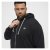 North Latitude Cardigan Hoodie Black - Trøjer og hættetrøjer - Trøjer og Hættetrøjer i store størrelser - 2XL-14XL