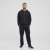 North Latitude Denim Hooded Full-Zip Sweatshirt Black TALL - TALL trøjer - 
