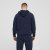 North Latitude Denim Hooded Full-Zip Sweatshirt Navy TALL - TALL trøjer - 