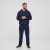 North Latitude Denim Hooded Full-Zip Sweatshirt Navy TALL - TALL trøjer - 