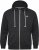 North Latitude Cardigan Hoodie Black - Trøjer og hættetrøjer - Trøjer og Hættetrøjer i store størrelser - 2XL-14XL