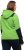 Ulla Popken Contrast Inserts Sweater Knit Hoodie Light Green - Hættetrøjer og sweatshirts - Bløde sweatshirts, hoodies & strik
