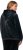 Ulla Popken Tulip Line Print Velour Zip Hoodie Black - Hættetrøjer og sweatshirts - 