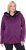 Ulla Popken Sweater Knit Fleece Hoodie Aubergine - Hættetrøjer og sweatshirts - 