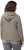 Ulla Popken Drawstring Hem Zip-Up Hoodie Grey - Hættetrøjer og sweatshirts - 
