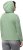 Ulla Popken Drawstring Hem Zip-Up Hoodie Light Green - Hættetrøjer og sweatshirts - Bløde sweatshirts, hoodies & strik
