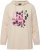 Ulla Popken REBEL LOVE Long Sleeve Graphic Hoodie Vanilla - Hættetrøjer og sweatshirts - Bløde sweatshirts, hoodies & strik