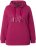 Ulla Popken Rock Sequined Hoodie Ruby - Hættetrøjer og sweatshirts - Bløde sweatshirts, hoodies & strik