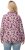 Ulla Popken Floral Print Drawstring Collar Hoodie Vanilla - Hættetrøjer og sweatshirts - Bløde sweatshirts, hoodies & strik