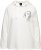 Ulla Popken Face Graphic Long Sleeve Hoodie Off-White - Hættetrøjer og sweatshirts - Bløde sweatshirts, hoodies & strik