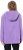 Ulla Popken Teddy Plush Long Sleeve Hoodie Pale Lilac - Hættetrøjer og sweatshirts - 