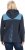 Ulla Popken Waffle Pique Contrast Color Hoodie Navy - Hættetrøjer og sweatshirts - 