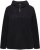 Ulla Popken Fleece Sweatshirt Hoodie Black - Hættetrøjer og sweatshirts - 