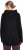 Ulla Popken Fleece Sweatshirt Hoodie Black - Hættetrøjer og sweatshirts - 