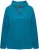 Ulla Popken Fleece Sweatshirt Hoodie Dark Petrol - Hættetrøjer og sweatshirts - 