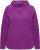 Ulla Popken Fleece Sweatshirt Hoodie Aubergine - Hættetrøjer og sweatshirts - 