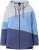 Ulla Popken Color Block Fleece-Lined Hoodie Atlantic Blue - Hættetrøjer og sweatshirts - 