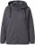 Ulla Popken Snake Detail Zip-Up Hoodie Graphite Grey - Hættetrøjer og sweatshirts - Bløde sweatshirts, hoodies & strik