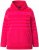 Ulla Popken Oversized Striped Long Sleeve Hoodie Lychee - Hættetrøjer og sweatshirts - Bløde sweatshirts, hoodies & strik