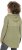 Ulla Popken Mixed Texture Button Down Hoodie Pond Green - Hættetrøjer og sweatshirts - 