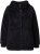 Ulla Popken Teddy Fleece Zip-Up Hoodie Black - Hættetrøjer og sweatshirts - 