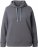 Ulla Popken Relaxed Fit Long Sleeve Hoodie Graphite Grey - Hættetrøjer og sweatshirts - 