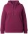 Ulla Popken Relaxed Fit Long Sleeve Hoodie Dark Berry - Hættetrøjer og sweatshirts - Bløde sweatshirts, hoodies & strik