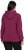 Ulla Popken Relaxed Fit Long Sleeve Hoodie Dark Berry - Hættetrøjer og sweatshirts - Bløde sweatshirts, hoodies & strik
