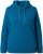 Ulla Popken Relaxed Fit Long Sleeve Hoodie Cerulean - Hættetrøjer og sweatshirts - Bløde sweatshirts, hoodies & strik