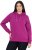 Ulla Popken Relaxed Fit Long Sleeve Hoodie Berry - Hættetrøjer og sweatshirts - Bløde sweatshirts, hoodies & strik