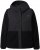 Ulla Popken Mixed Texture Hoodie Black - Hættetrøjer og sweatshirts - Bløde sweatshirts, hoodies & strik
