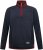 Duke Leicester Quarter Neck Fleece Sweatshirt Navy TALL - TALL trøjer - 