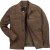 JP1880 Leather Jacket Lambskin Suede Brown - Jakker - Jakker i store størrelser, 2XL- 12XL