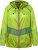 Ulla Popken Neon Rain Jacket Activewear Safety Yellow - Jakker - 