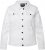 Ulla Popken Denim Jacket White - Jakker - 