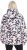 Ulla Popken HYPRAR Water-Repellent Allover Print Jacket Pale Beige - Jakker - 