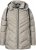 Ulla Popken HYPRAR Water-Repellent Quilted Jacket Medium Grey - Jakker - 