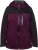 Ulla Popken HYPRAR Lightweight Triple Function Jacket Dark Berry - Jakker - 