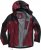 Ulla Popken HYPRAR Lightweight Triple Function Jacket Dark Berry - Jakker - 