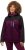 Ulla Popken HYPRAR Lightweight Triple Function Jacket Dark Berry - Jakker - 