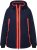 Ulla Popken HYPRAR Waterproof Triple Function Jacket Navy - Jakker - 