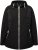 Ulla Popken Hyprar Quilt Mix Jacket Black - Jakker - 