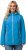 Ulla Popken Hyprar Quilt Mix Jacket Aqua - Jakker - Dame jakker i store størrelser