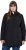 Ulla Popken Hyprar Soft Shell Water Repellent Hooded Jacket Black - Jakker - 